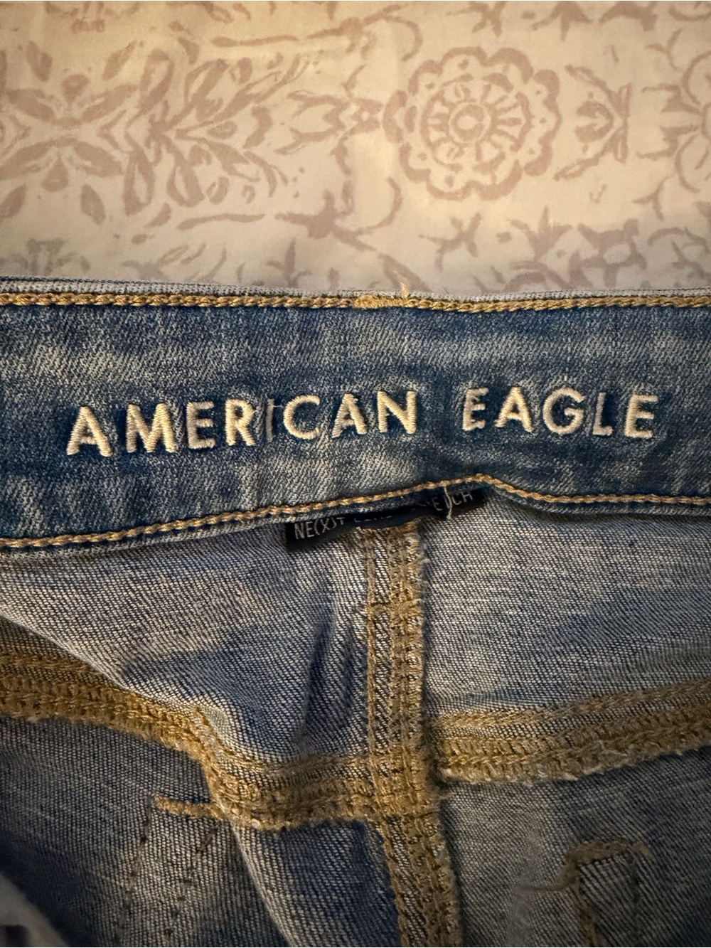 American Eagle Light Blue Women's Jean Shorts